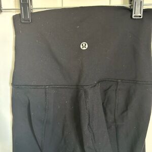 Lululemon Black High-Waisted Leggings
